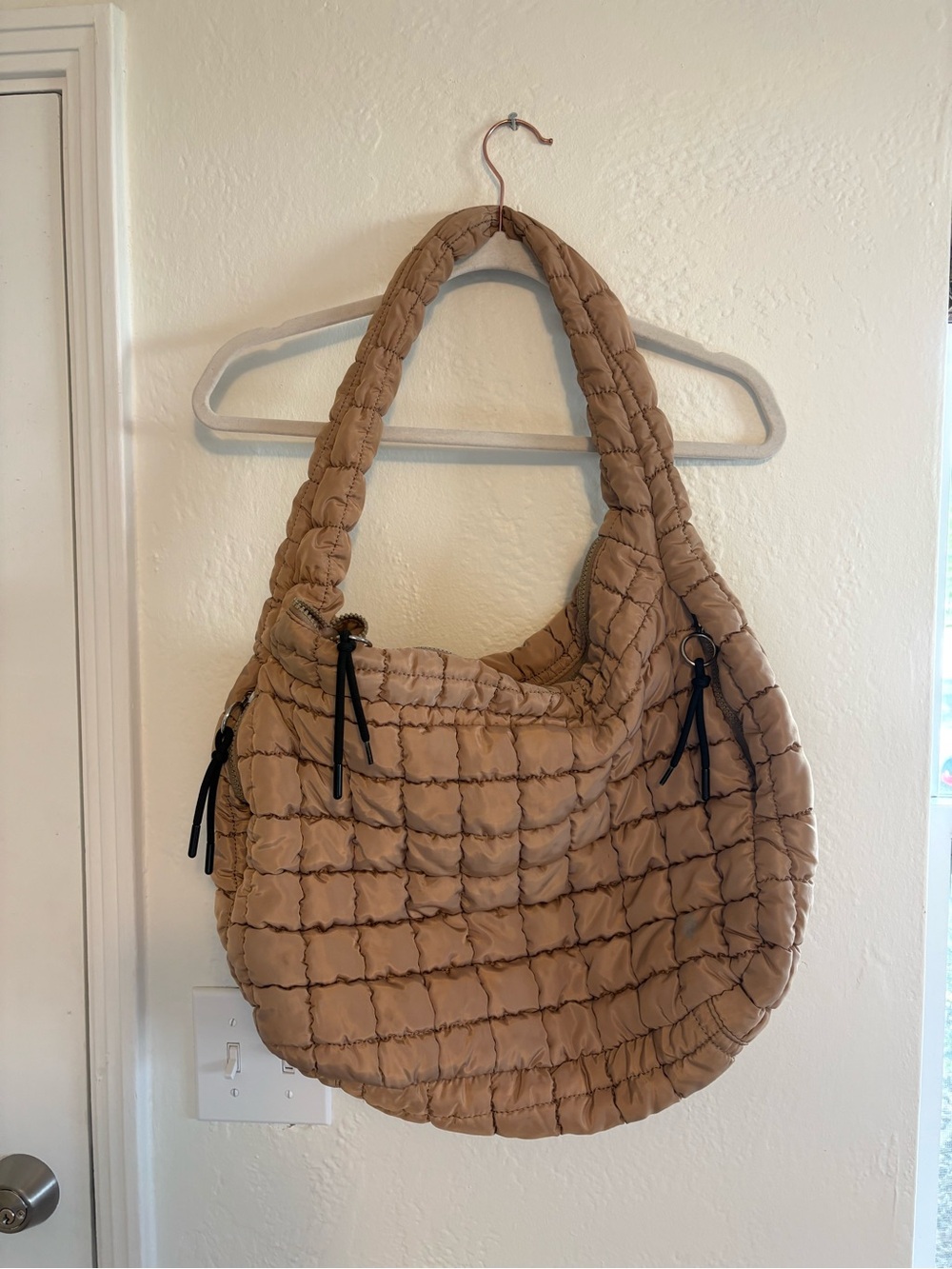 Free People Quilted Shoulder Bag - Brown